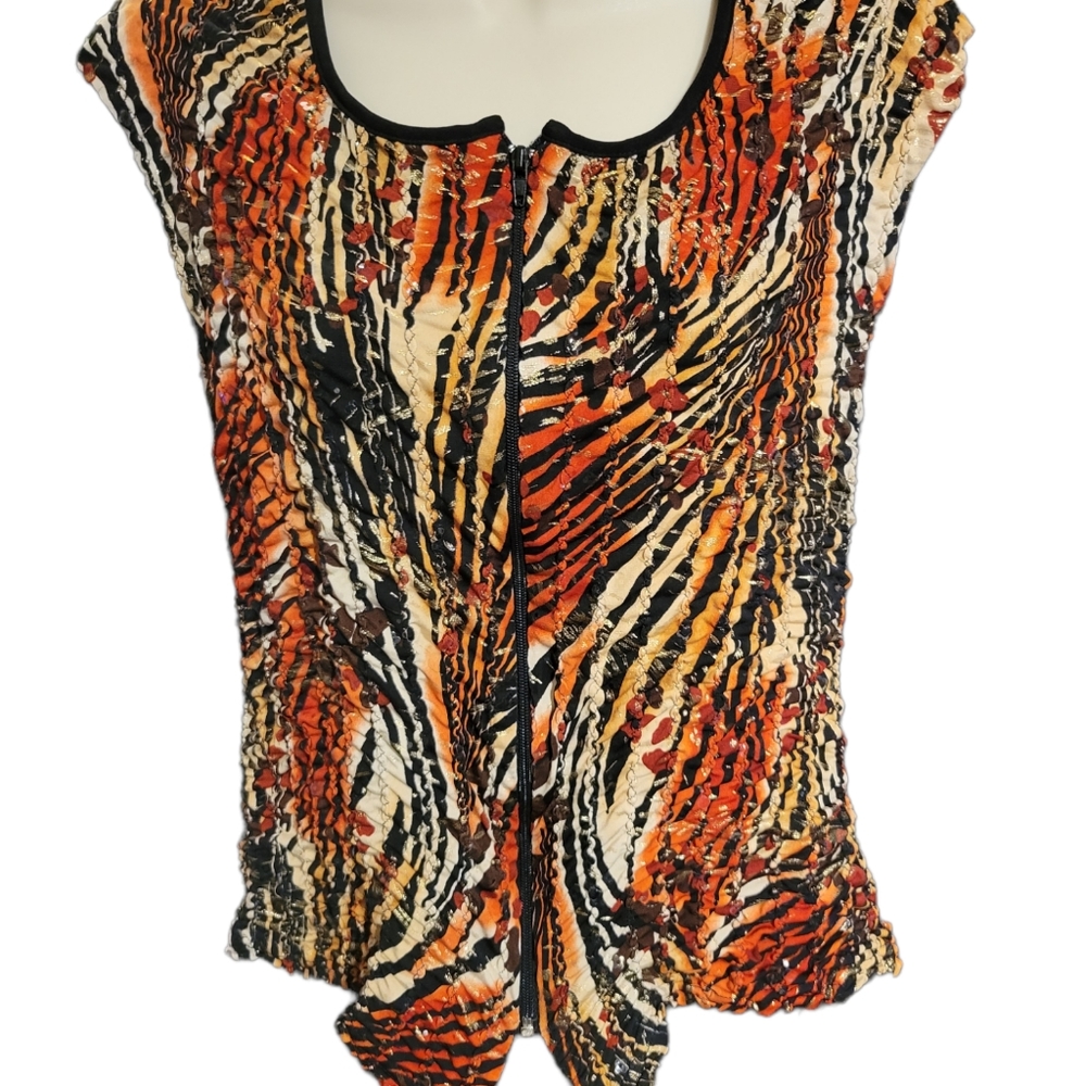 Victoria Colection M/L Made in Canada Black and Cream Reddish-brown